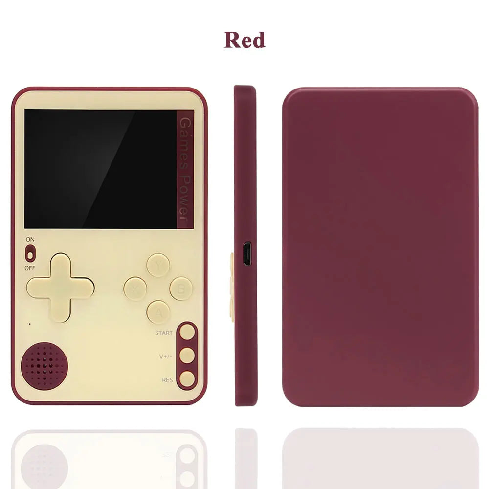 Handheld Game Console 500 Classic Games LCD Portable Retro Video Mini Game Console Rechargeable Great Gift for Kids and Adults